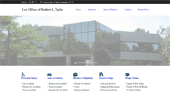 Desktop Screenshot of matthewtaylorattorney.com